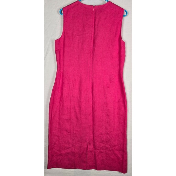 Talbots NWT Women's Pink‎ Sleeveless Knee Length Career Dress - Picture 2 of 9